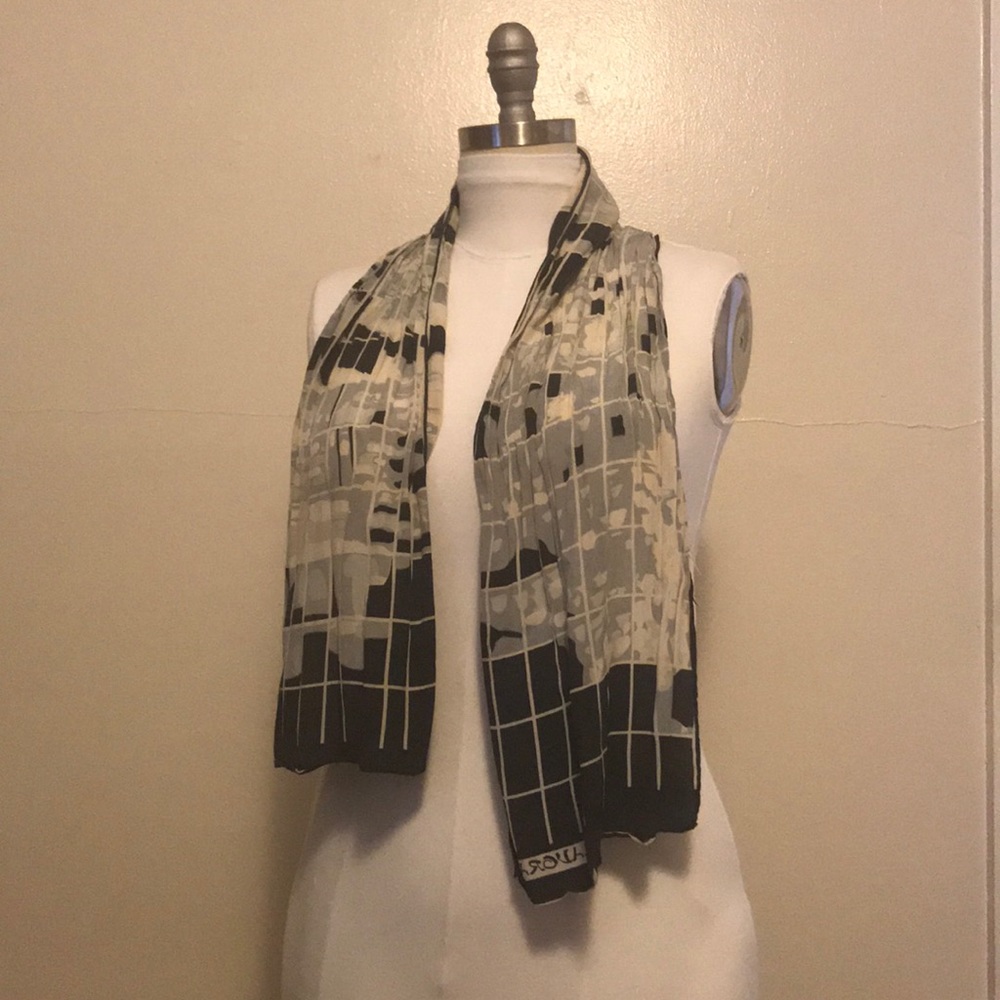 Vintage rectangle scarf